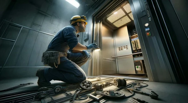 تعمیر و نگهداری آسانسور پرمصرف