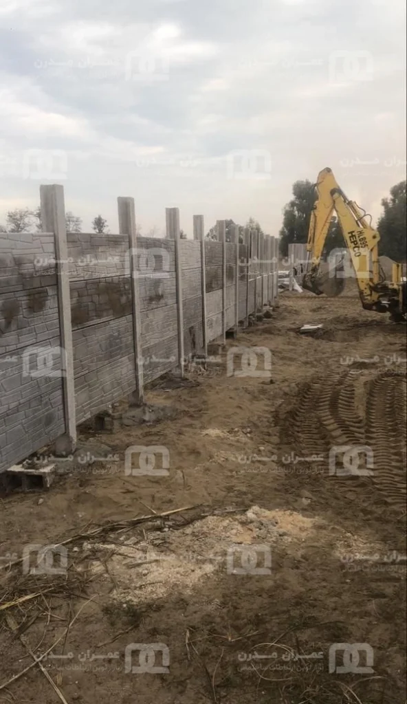 نصب گام به گام دیوار پیش ساخته بتنی