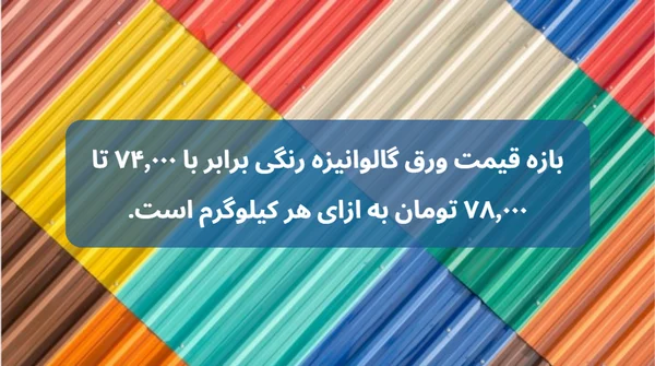 ورق گالوانیزه رنگی چیست