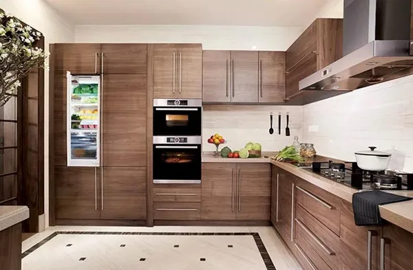 کابینت نئوکلاسیک قهوه ای