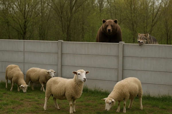 جلوگیری از حمله حیوانات وحشی با دیوارکشی اصولی