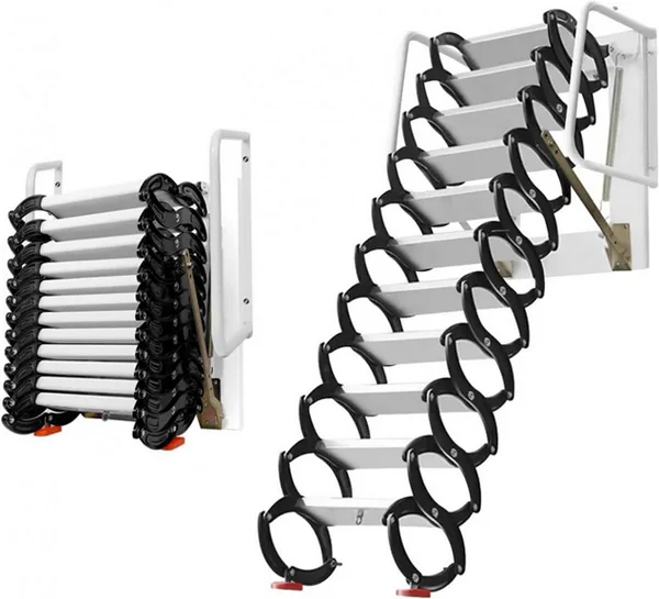 پله تاشو برای رفت و آمد پشت بام