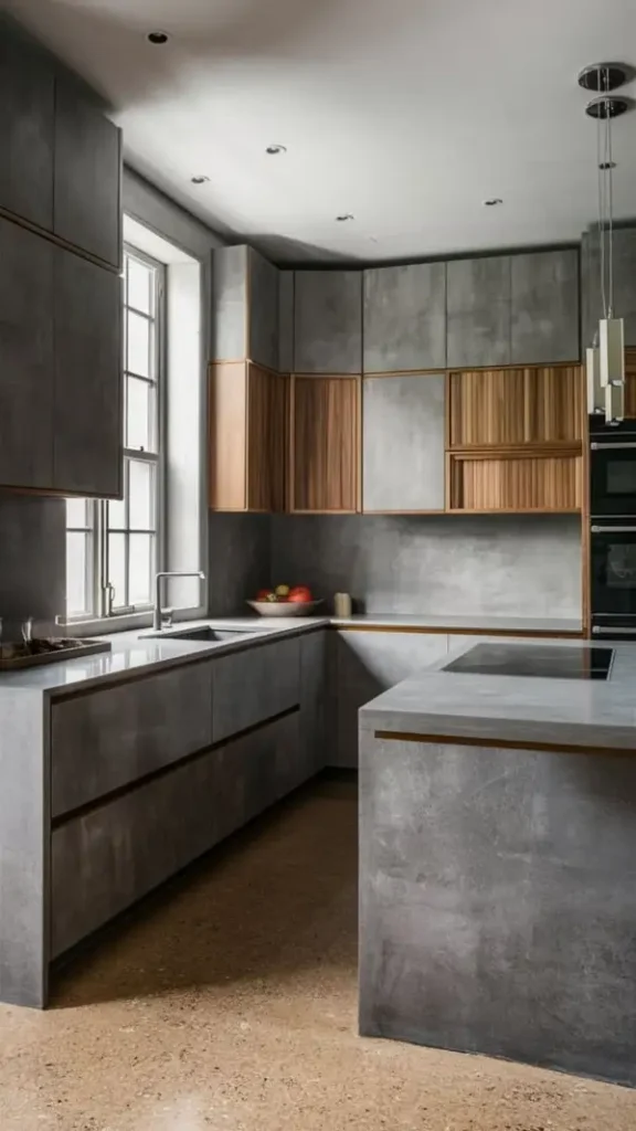 کابینت ام دی اف طرح سنگ