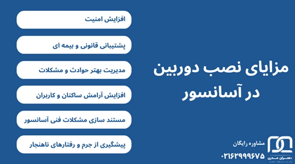 نصب دوربین در آسانسور قانونی است