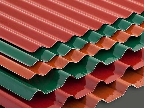 ورق ایرانیت فلزی رنگی