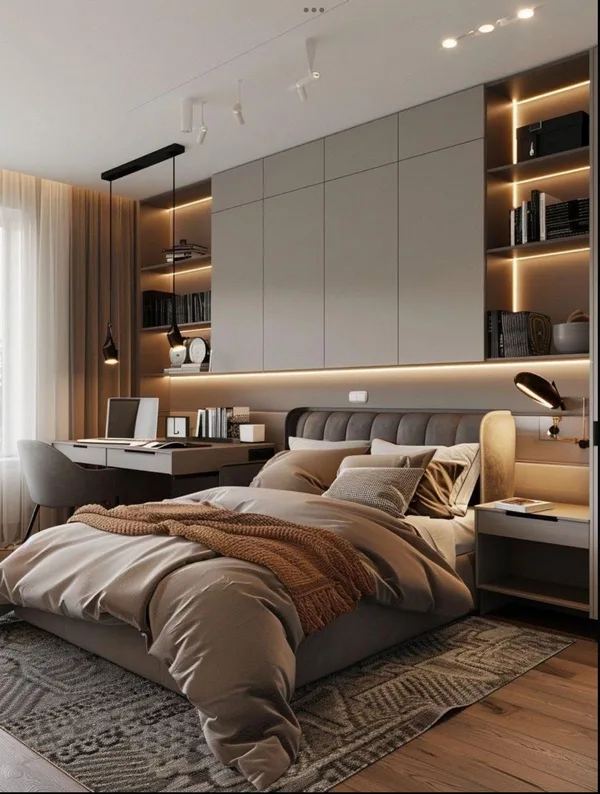 طراحی کمد دیواری اتاق خواب