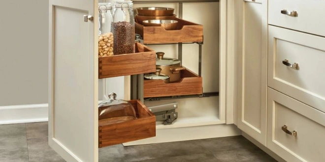 رفع مشکل کابینت کنج آشپزخانه