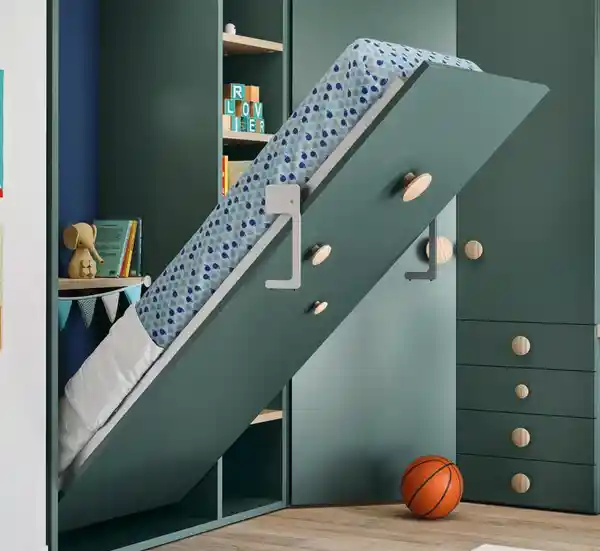 کمد دیواری تخت تاشو