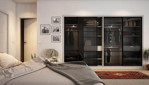 مدل کمد دیواری ریلی