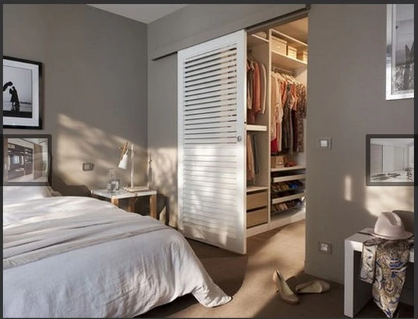 کلوزت روم در اتاق خواب