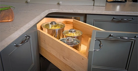 کابینت کنج زمینی