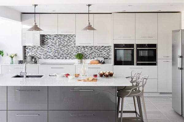 بهترین طرح کابینت های گلاس