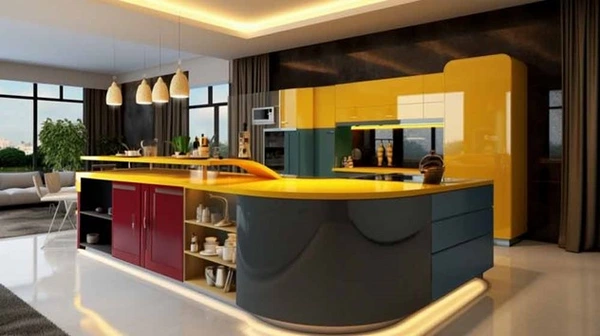 بهترین طرح کابینت های گلاس