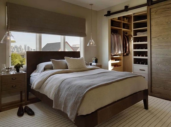 کلوزت روم در اتاق خواب