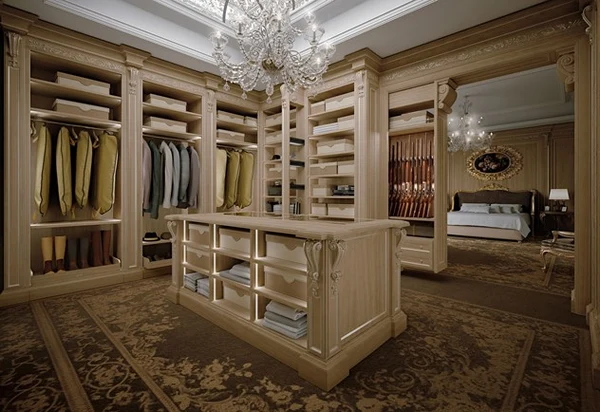 کلوزت روم در اتاق خواب