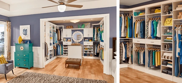 کلوزت روم در اتاق خواب