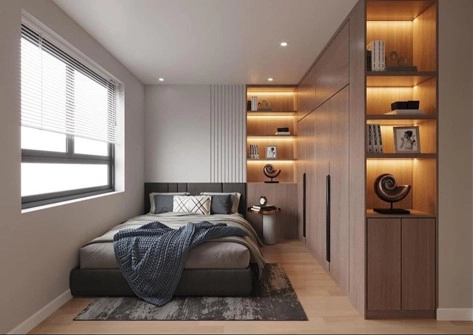 کمد دیواری اتاق خواب ۱۲ متری 