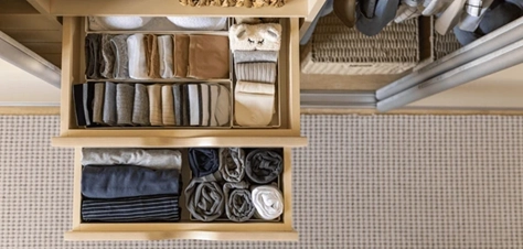 طراحی داخل کمد دیواری