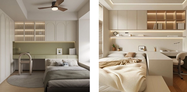 کمد دیواری اتاق خواب ۱۲ متری