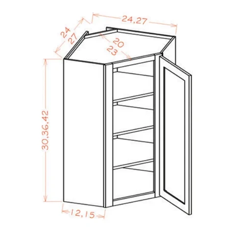 ابعاد کابینت کنجی