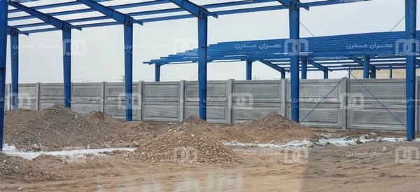 طرح های دیوار پیش ساخته بتنی