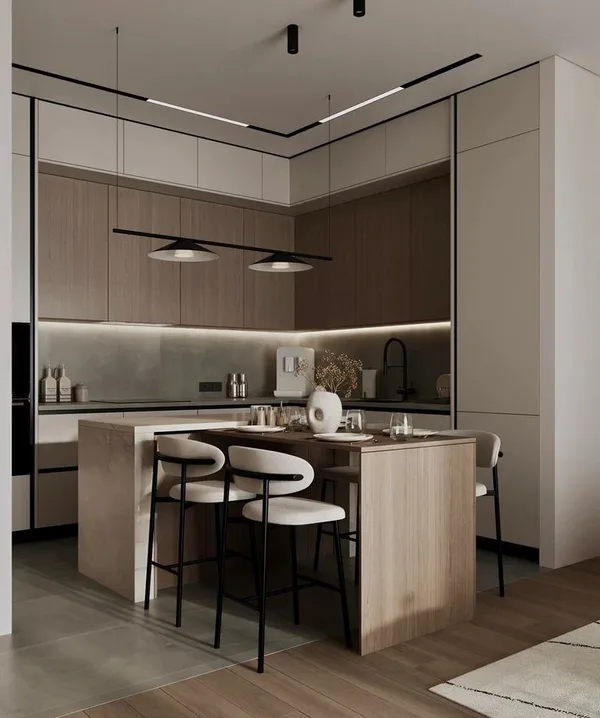 نصب کابینت پله ای