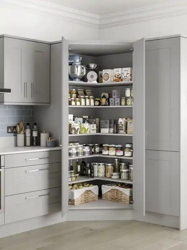 ابعاد کابینت کنج ایستاده