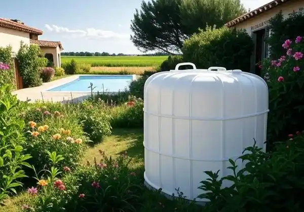 مخزن آب برای باغ
