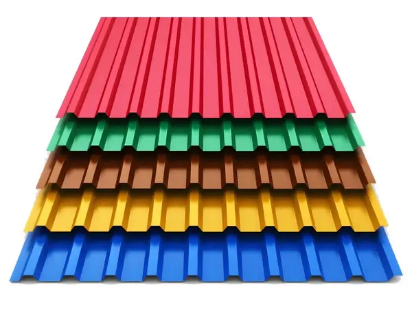 ورق ذوزنقه رنگی
