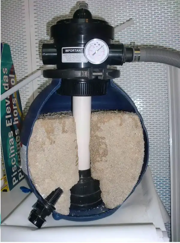 دیگ تصفیه استخر