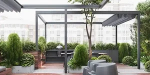 سقف متحرک روف گاردن