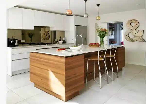 جزیره وسط آشپزخانه  