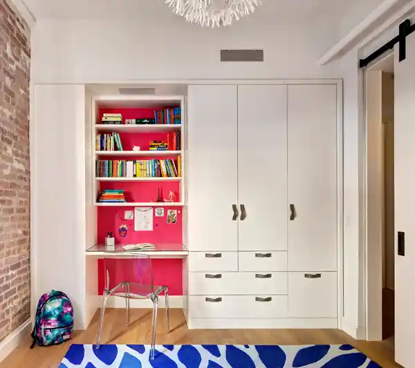 کمد دیواری میز تحریر دار