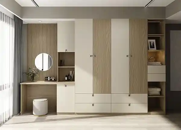 کمد دیواری میز آرایش دار