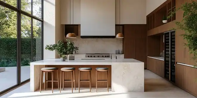 طرح جزیره آشپزخانه