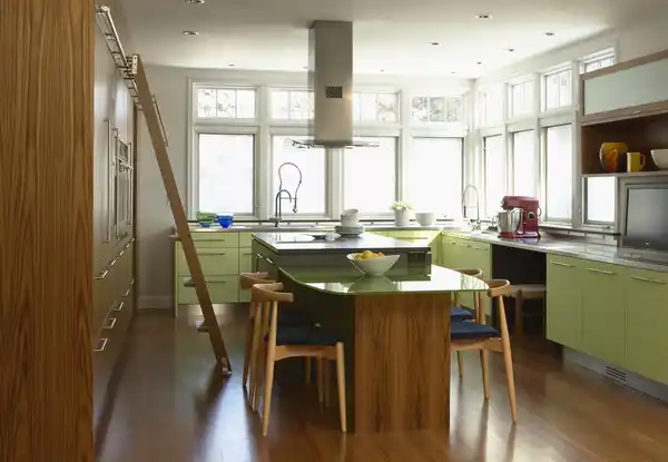 کابینت جزیره میز ناهار خوری