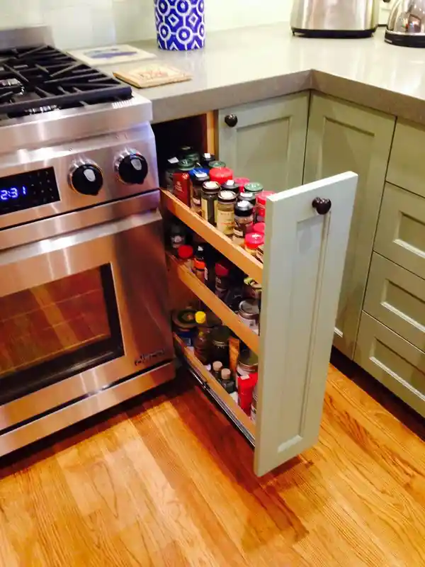 ابعاد سوپری کنار گاز