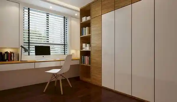 کمد دیواری با میز تحریر