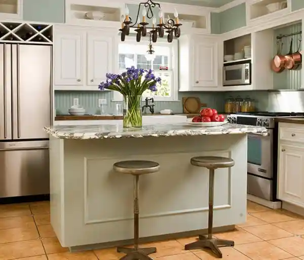 مدل جزیره آشپزخانه کوچک ایرانی