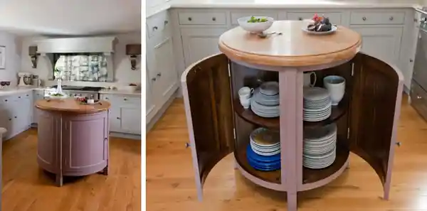 جزیره آشپزخانه گرد