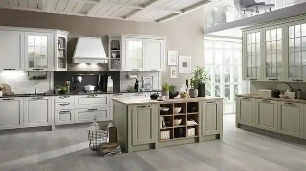 جزیره آشپزخانه نئوکلاسیک