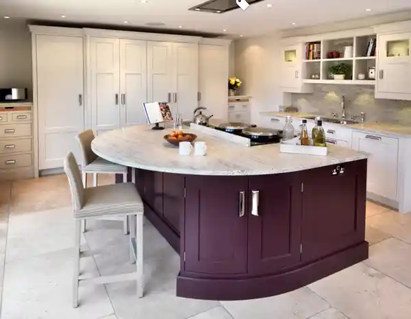 جزیره آشپزخانه گرد