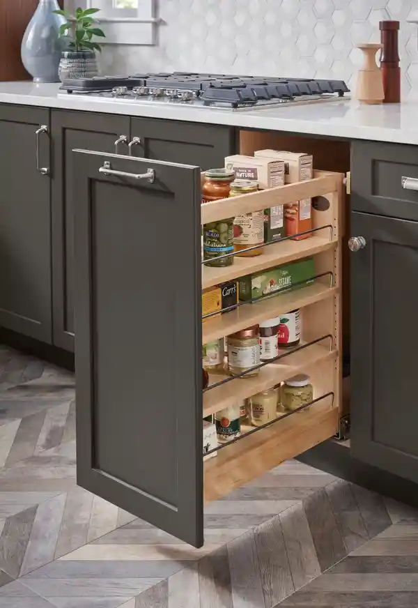 ابعاد کابینت سوپری کنار گاز