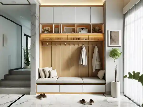 کمد دیواری و جاکفشی 