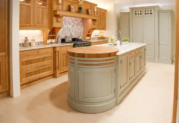 جزیره آشپزخانه گرد