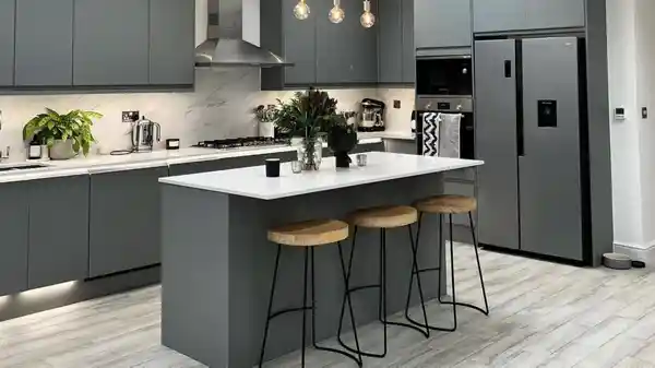 مدل جزیره آشپزخانه هایگلاس