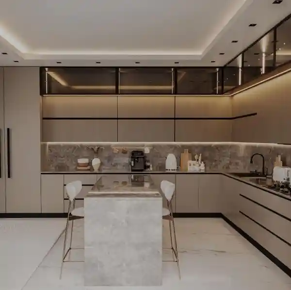 کابینت مدرن پله ‌ای