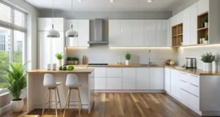کابینت مگنتی سفید