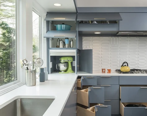 کابینت کنج هوایی