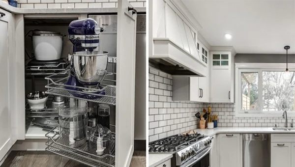 ایده برای کابینت کنج